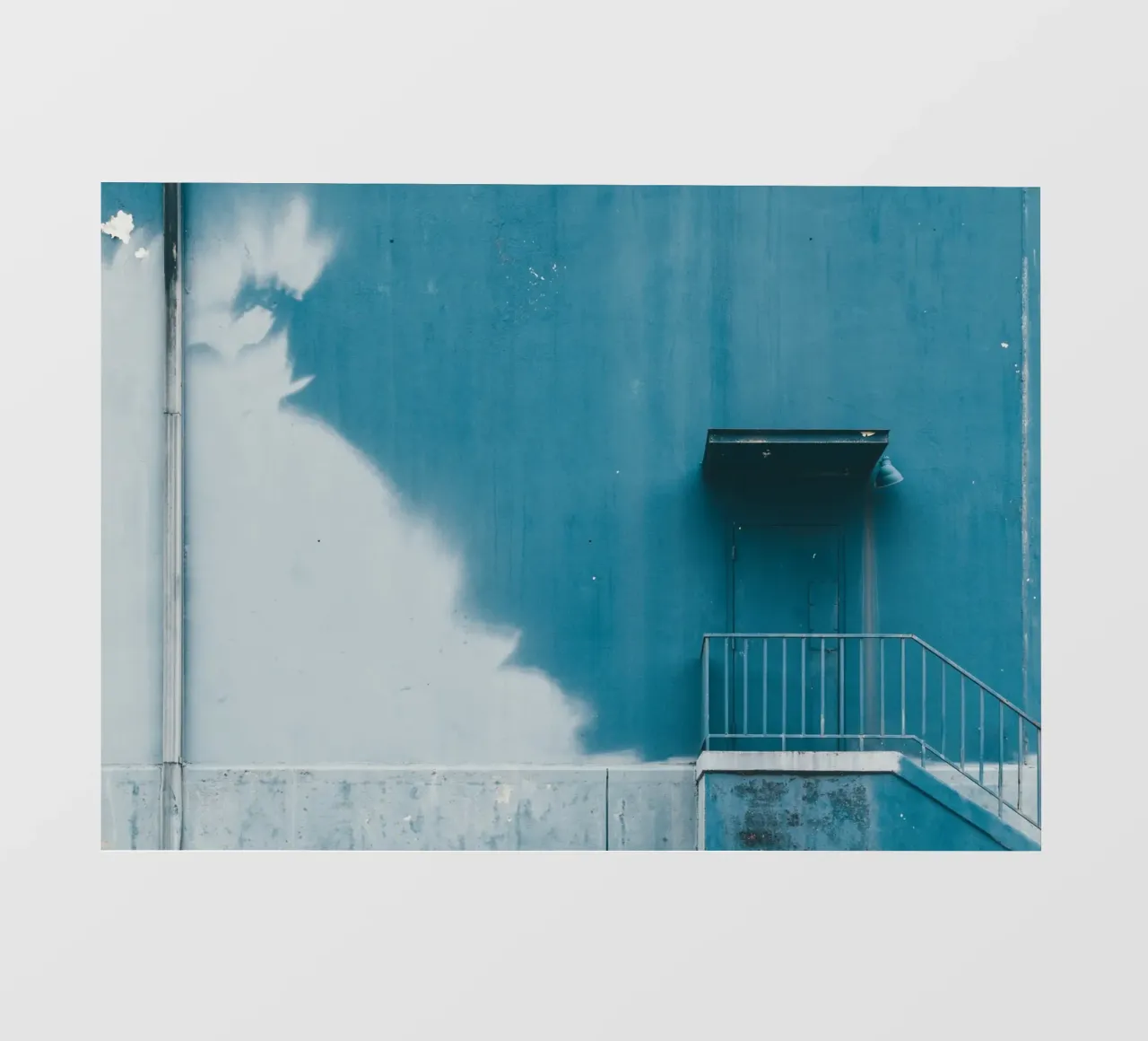 pace delle scale telo in pvc da Bleu