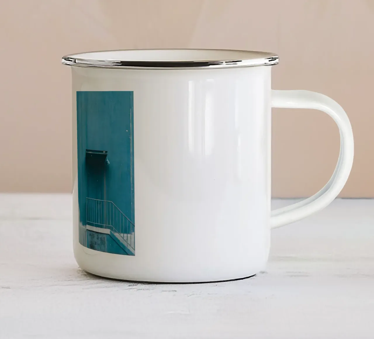 pace delle scale tazza in smalto da Bleu