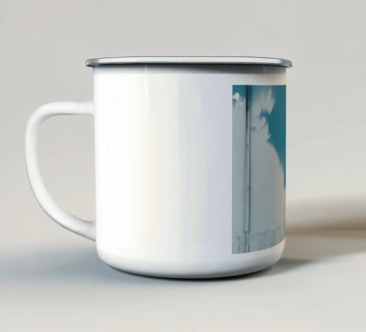 pace delle scale tazza in smalto da Bleu