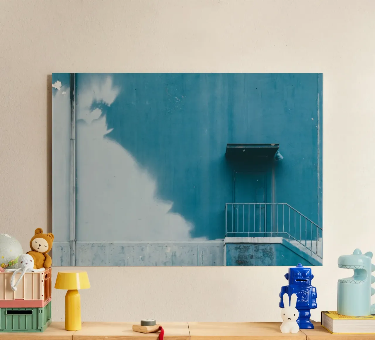 pace delle scale plexiglass da Bleu