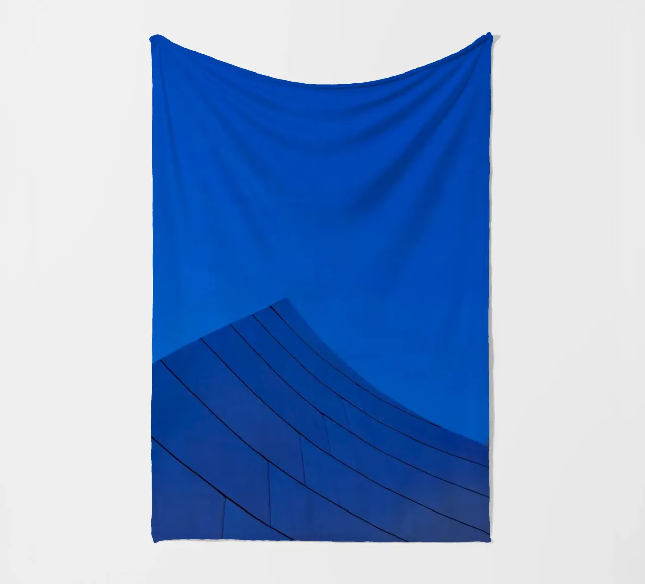 linee curve cielo coperta in pile da Bleu