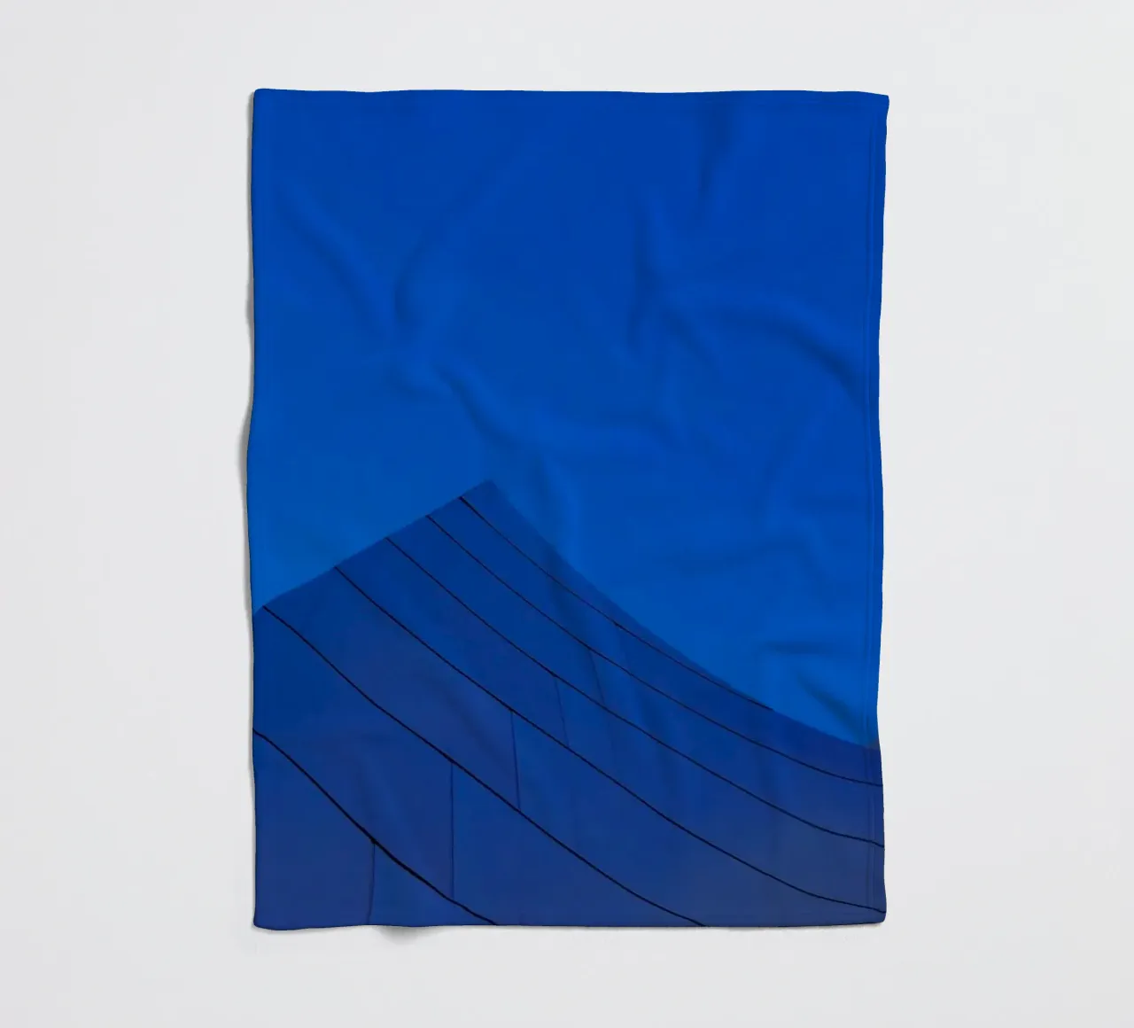 linee curve cielo coperta in pile da Bleu