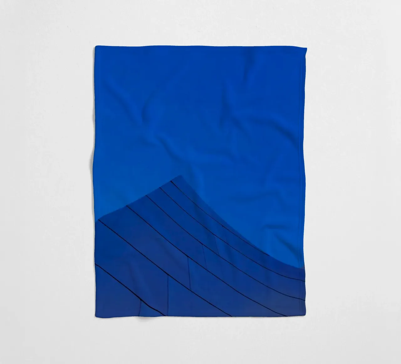 linee curve cielo coperta in pile da Bleu