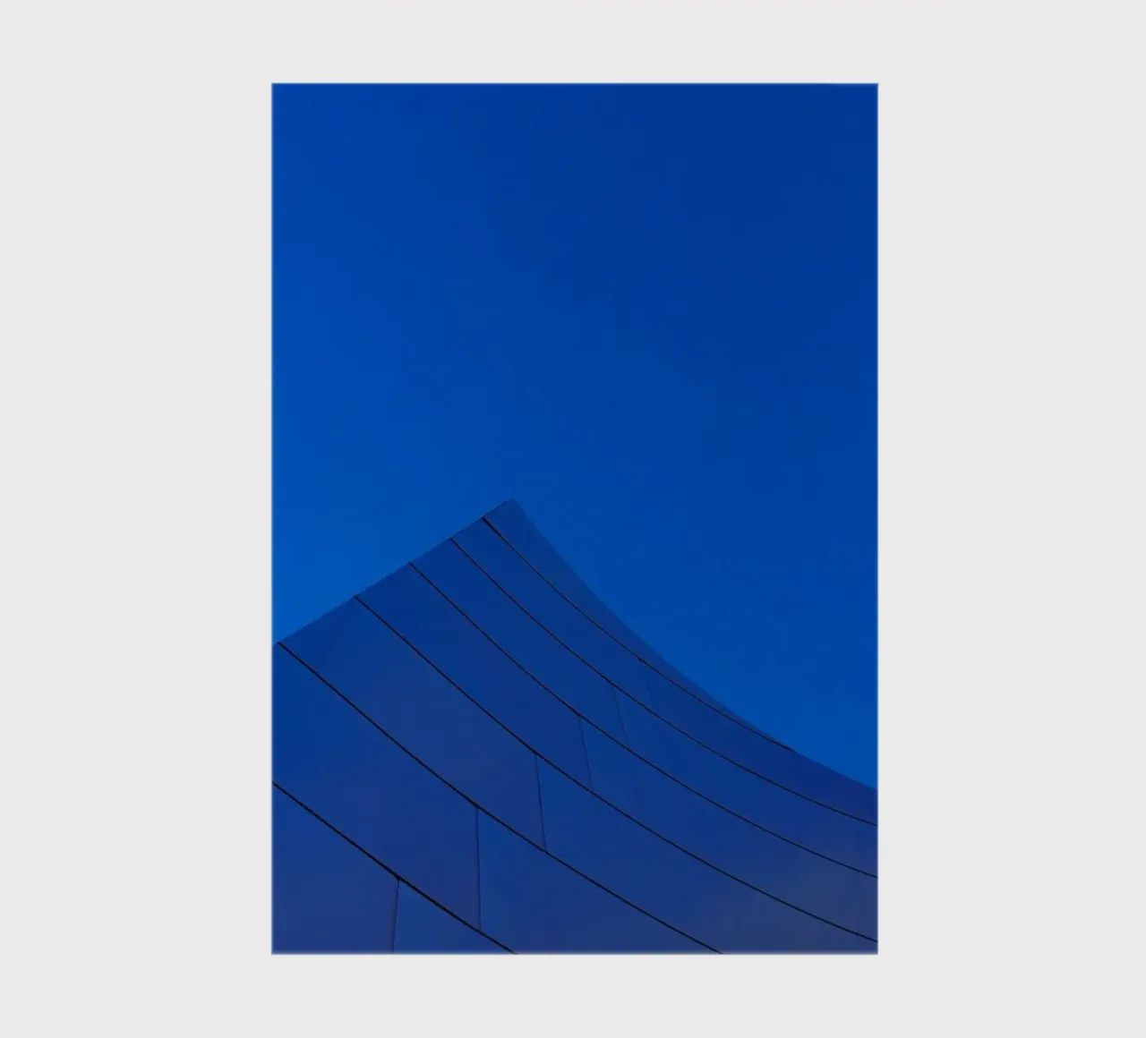 linee curve cielo diario da Bleu