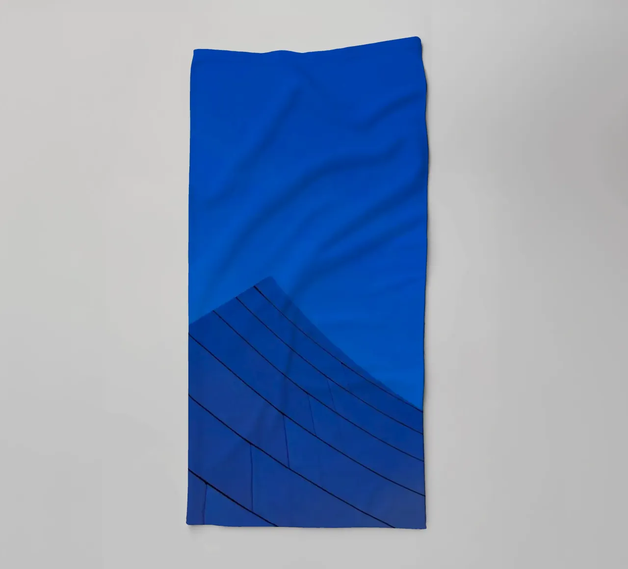 linee curve cielo asciugamano da bagno da Bleu