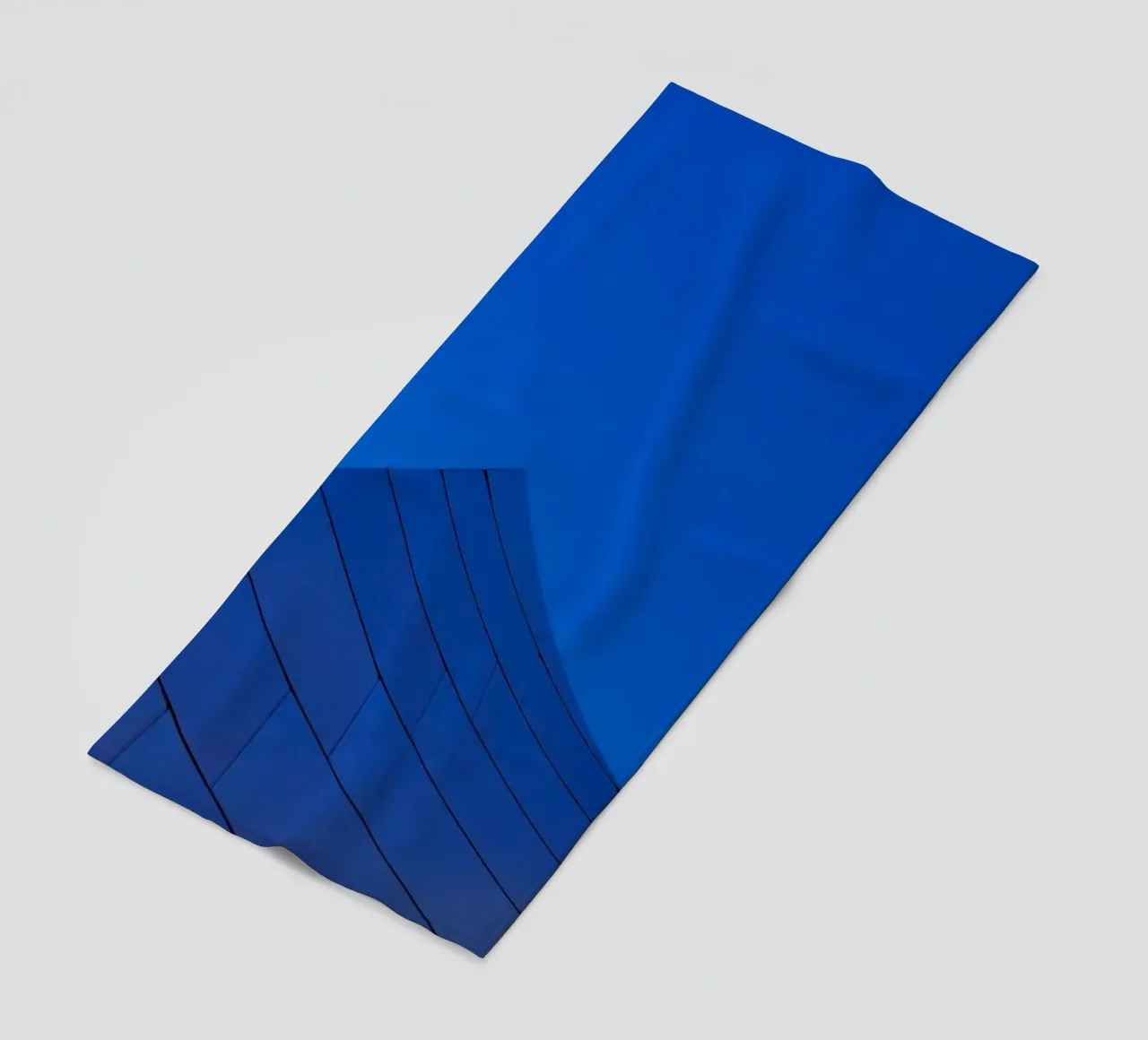 linee curve cielo telo mare da Bleu