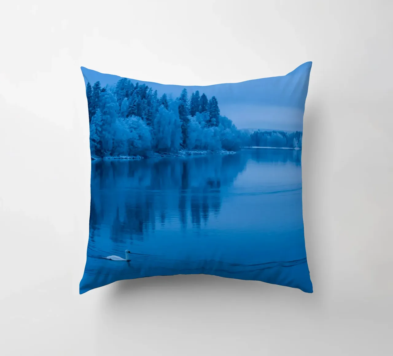 lago dei cigni cuscino da Bleu