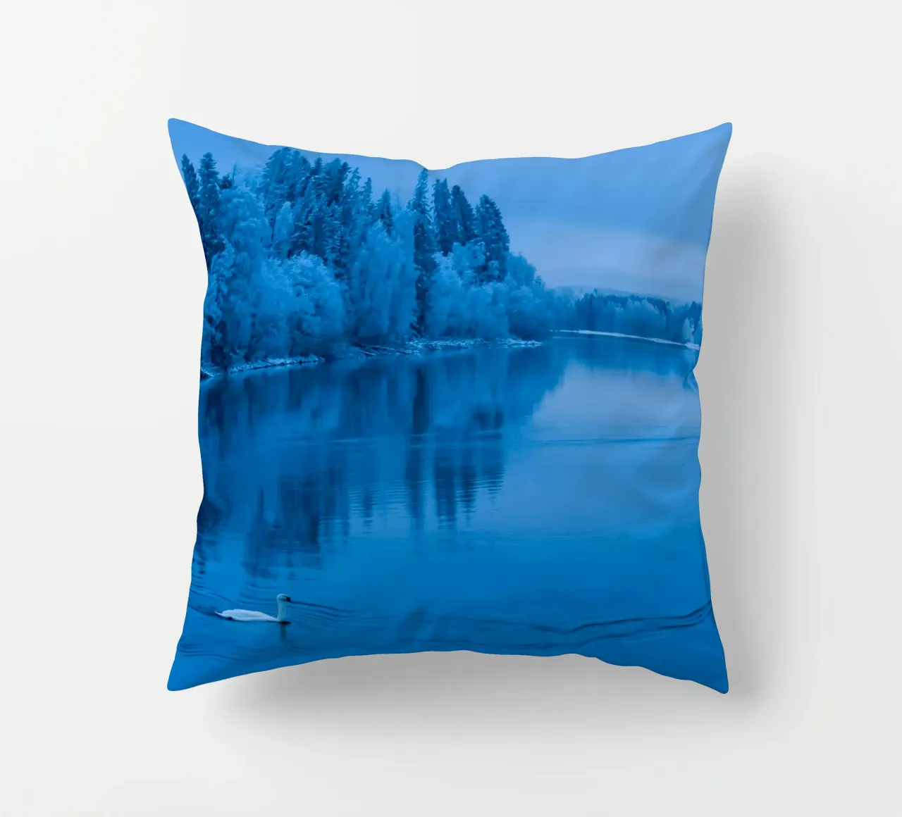 lago dei cigni cuscino da Bleu