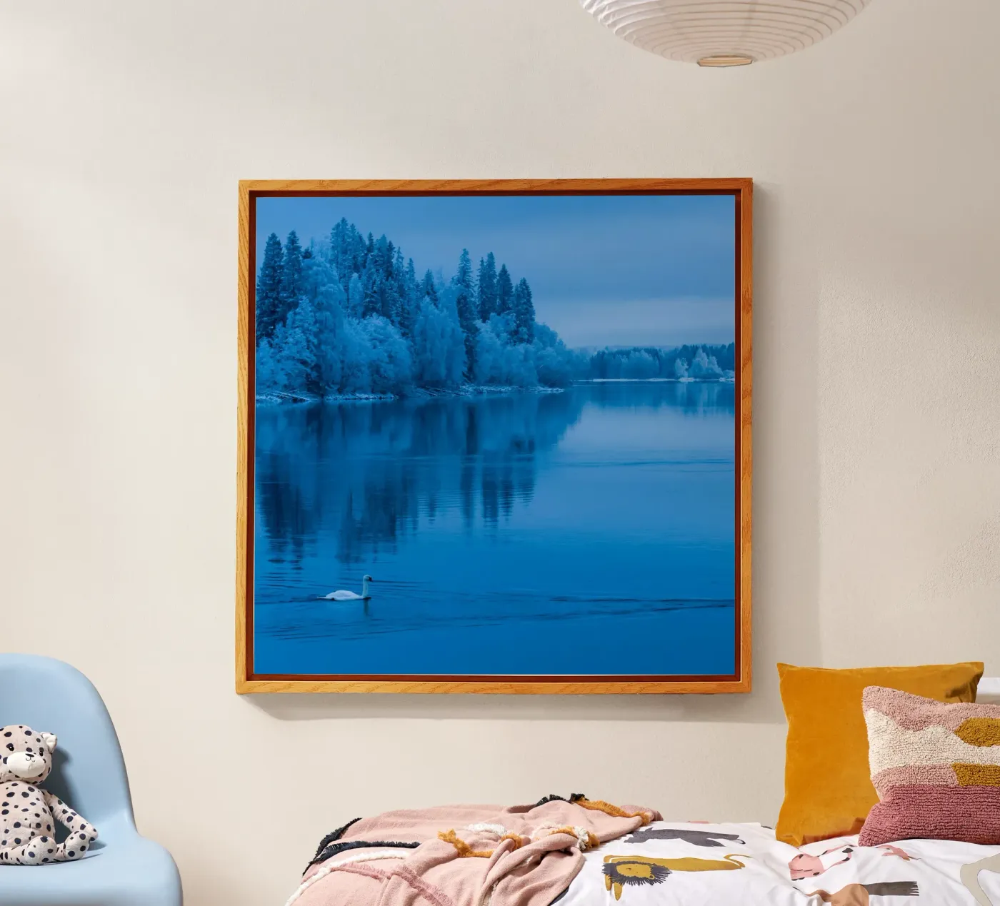 lago dei cigni plexiglass da Bleu