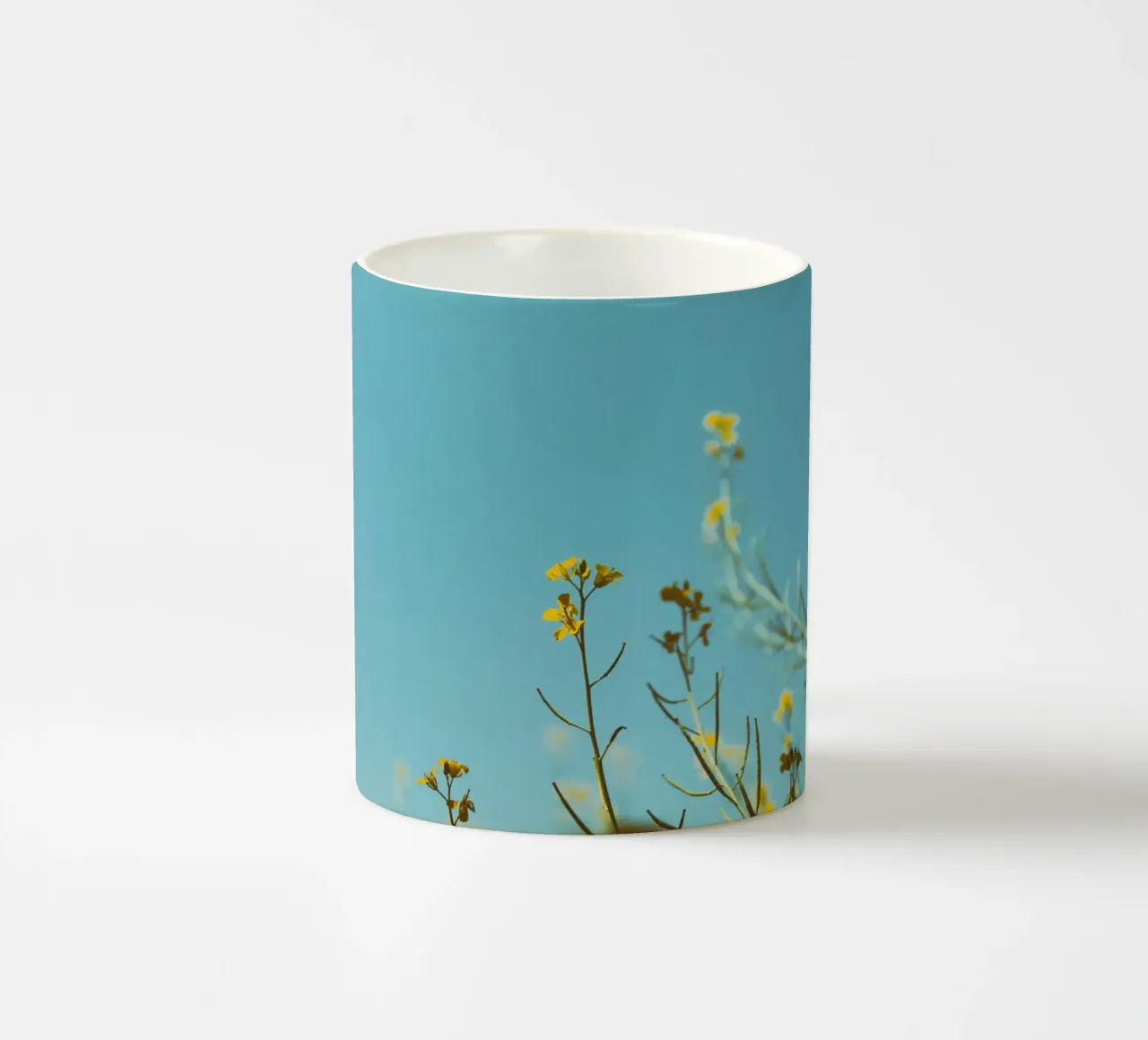 fiori chiari tazza in ceramica da Bleu