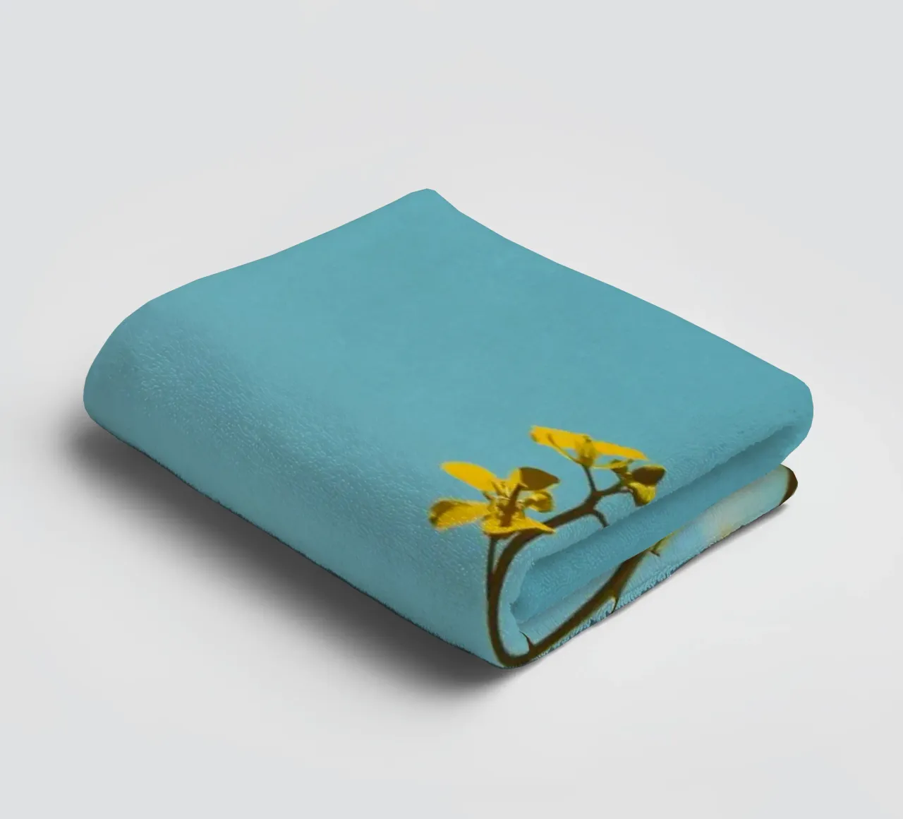 fiori chiari asciugamano da bagno da Bleu