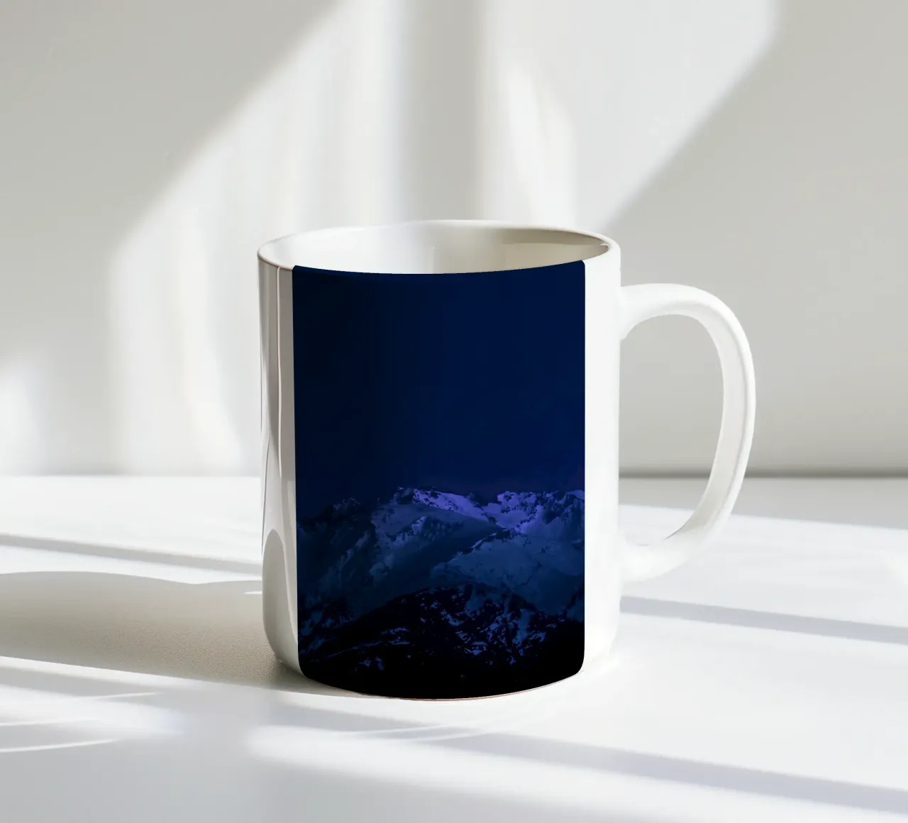 notte d'inverno tazza in ceramica da Bleu