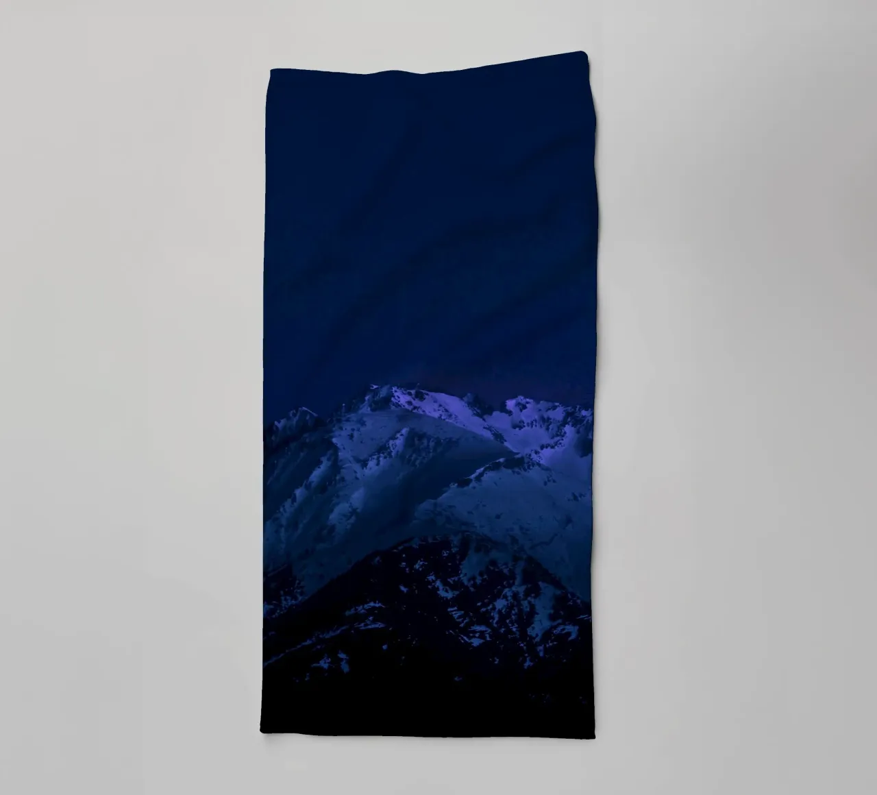 notte d'inverno asciugamano da bagno da Bleu