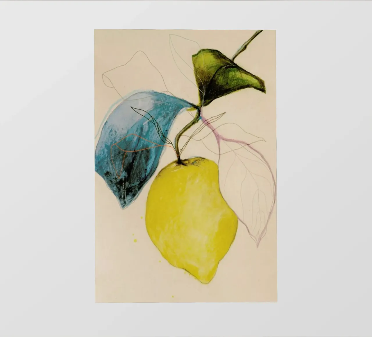 Lemonstudy 04 pellicola backlit da Leigh Viner