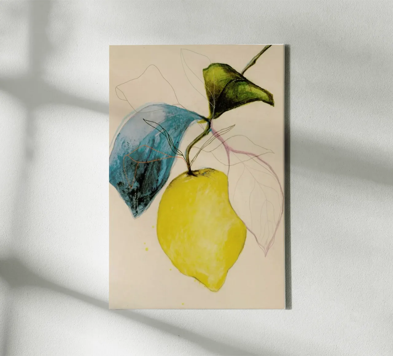 Lemonstudy 04 tela da Leigh Viner