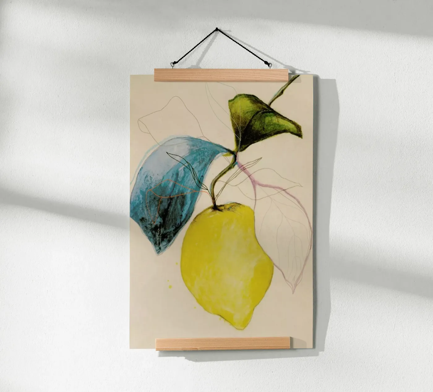 Lemonstudy 04 poster by Leigh Viner