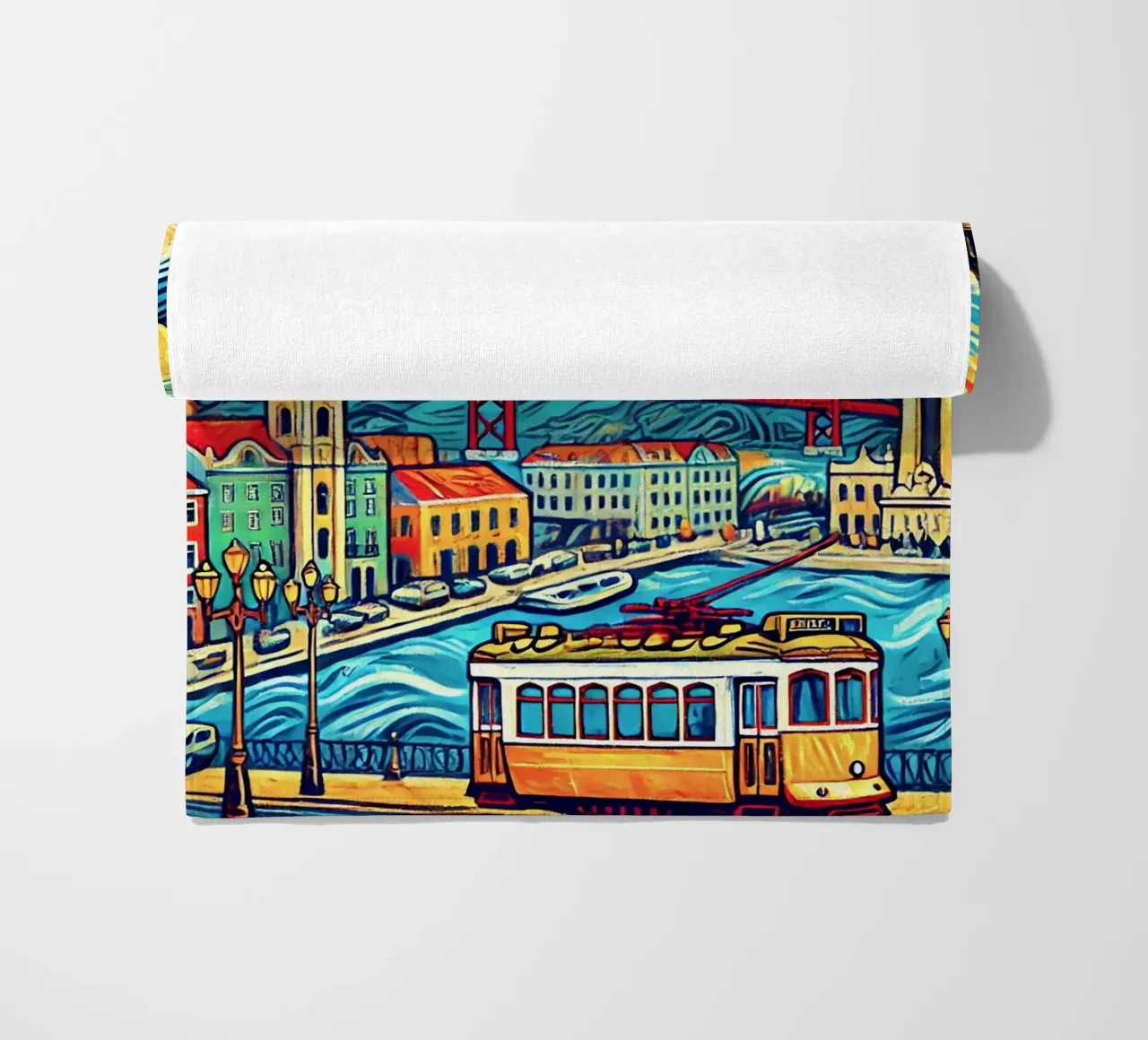 LISBOA Van Gogh Style, telo mare da Vintage Van Gogh