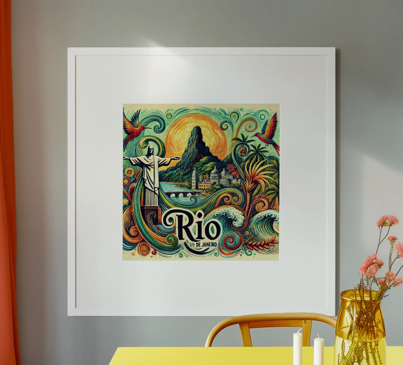 RIO Van Gogh Style poster de Vintage Van Gogh