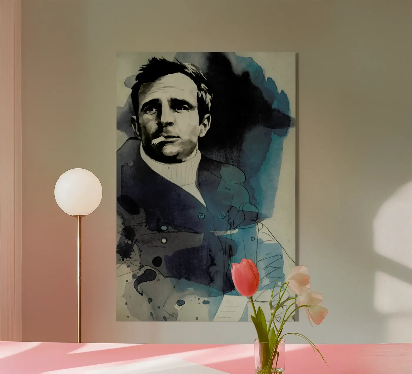 François Truffaut Acryl-Glas von David Diehl