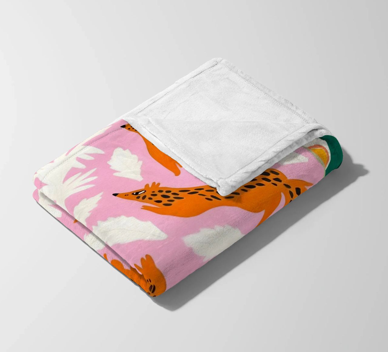 The Squirrel Society Meets on Sundays fleece blanket by 83oranges
