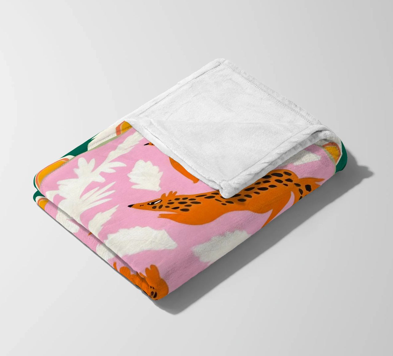 The Squirrel Society Meets on Sundays fleece blanket by 83oranges
