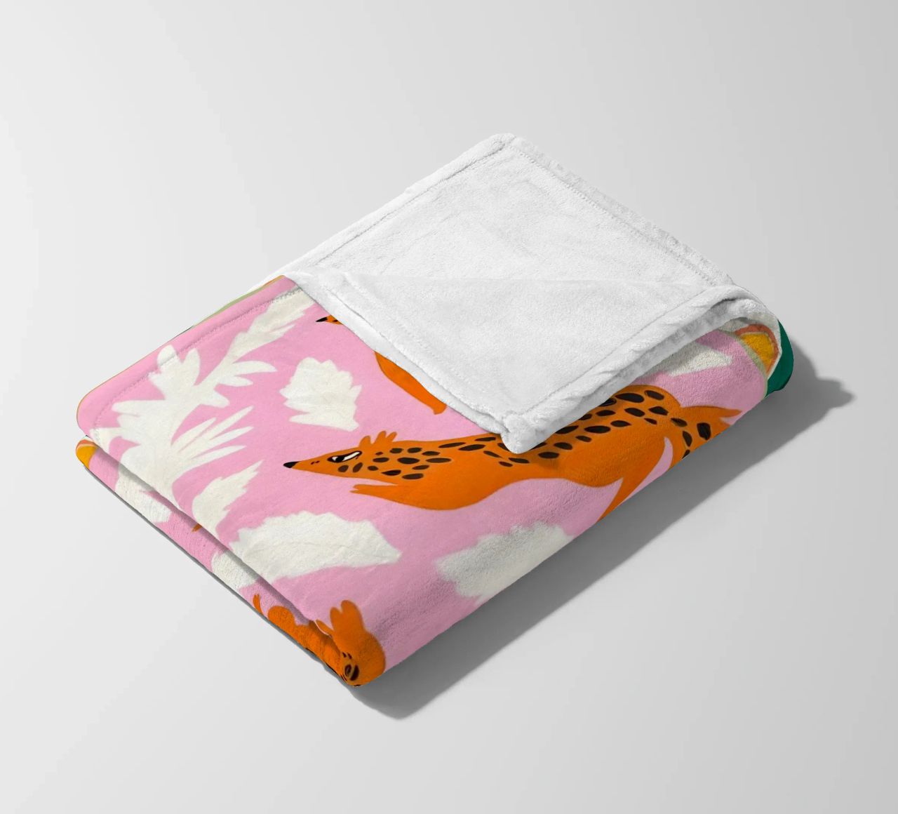 The Squirrel Society Meets on Sundays fleece blanket by 83oranges