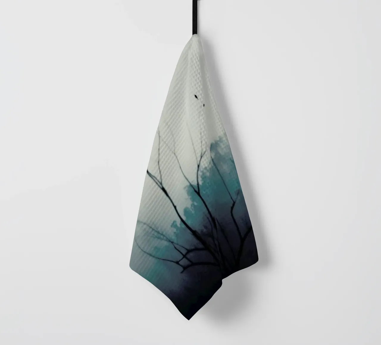 Morning Bird Song tea towel by Ingrid Beddoes