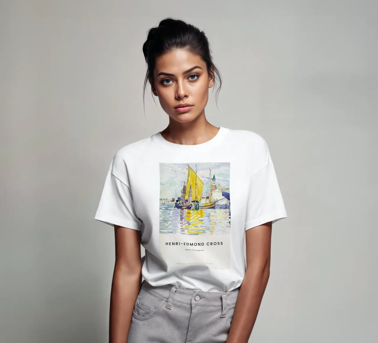 Cross - Venice - The Giudecca t-shirt da Vintage by JUNIQE