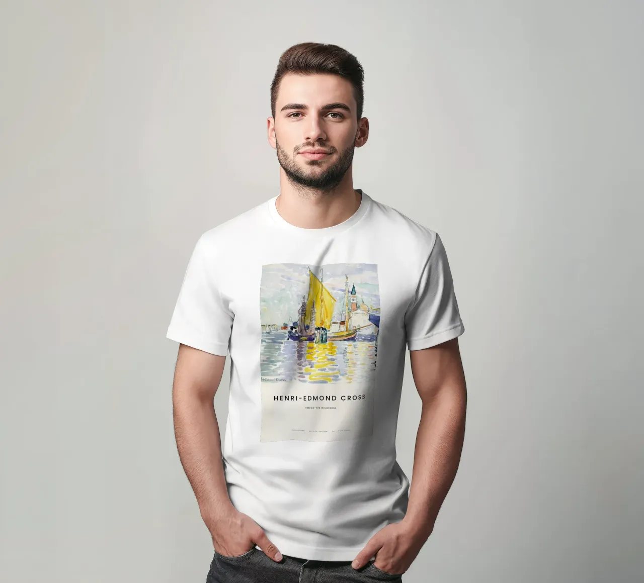 Cross - Venice - The Giudecca t-shirt da Vintage by JUNIQE