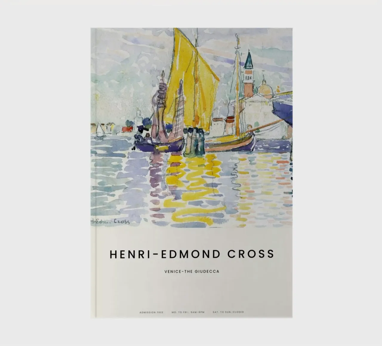 Cross - Venice - The Giudecca notebook by Vintage by JUNIQE