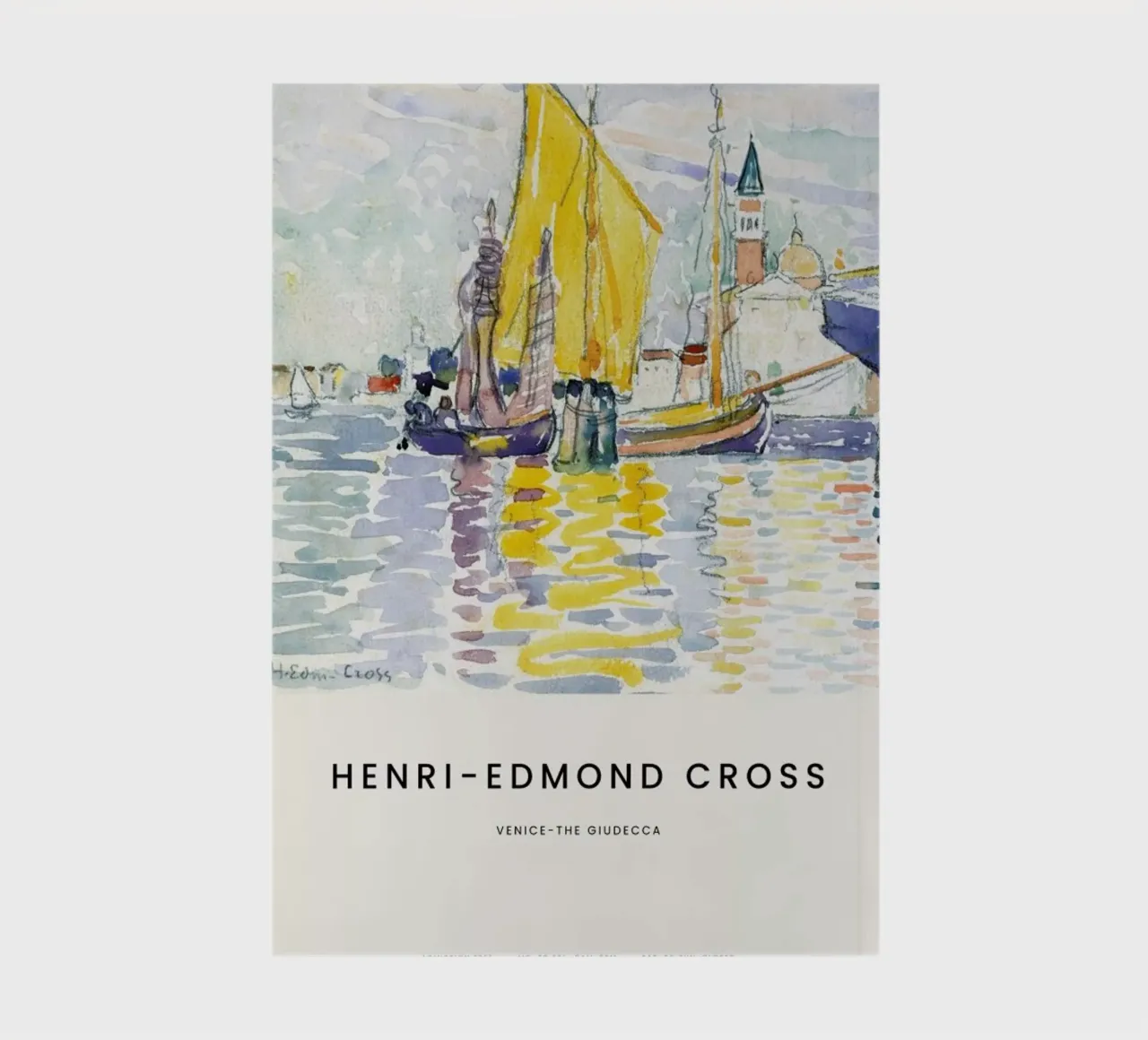 Cross - Venice - The Giudecca notebook by Vintage by JUNIQE