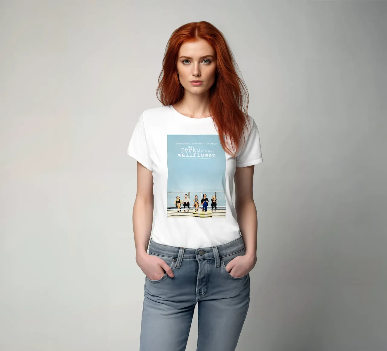 The Perks of Being a Wallflower t-shirt da Attaboy Dsgn