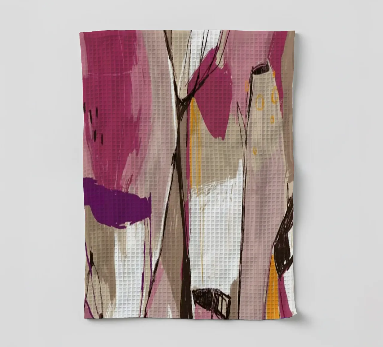Abstract Spring Landscape With Flowers canovaccio da cucina da Doozal