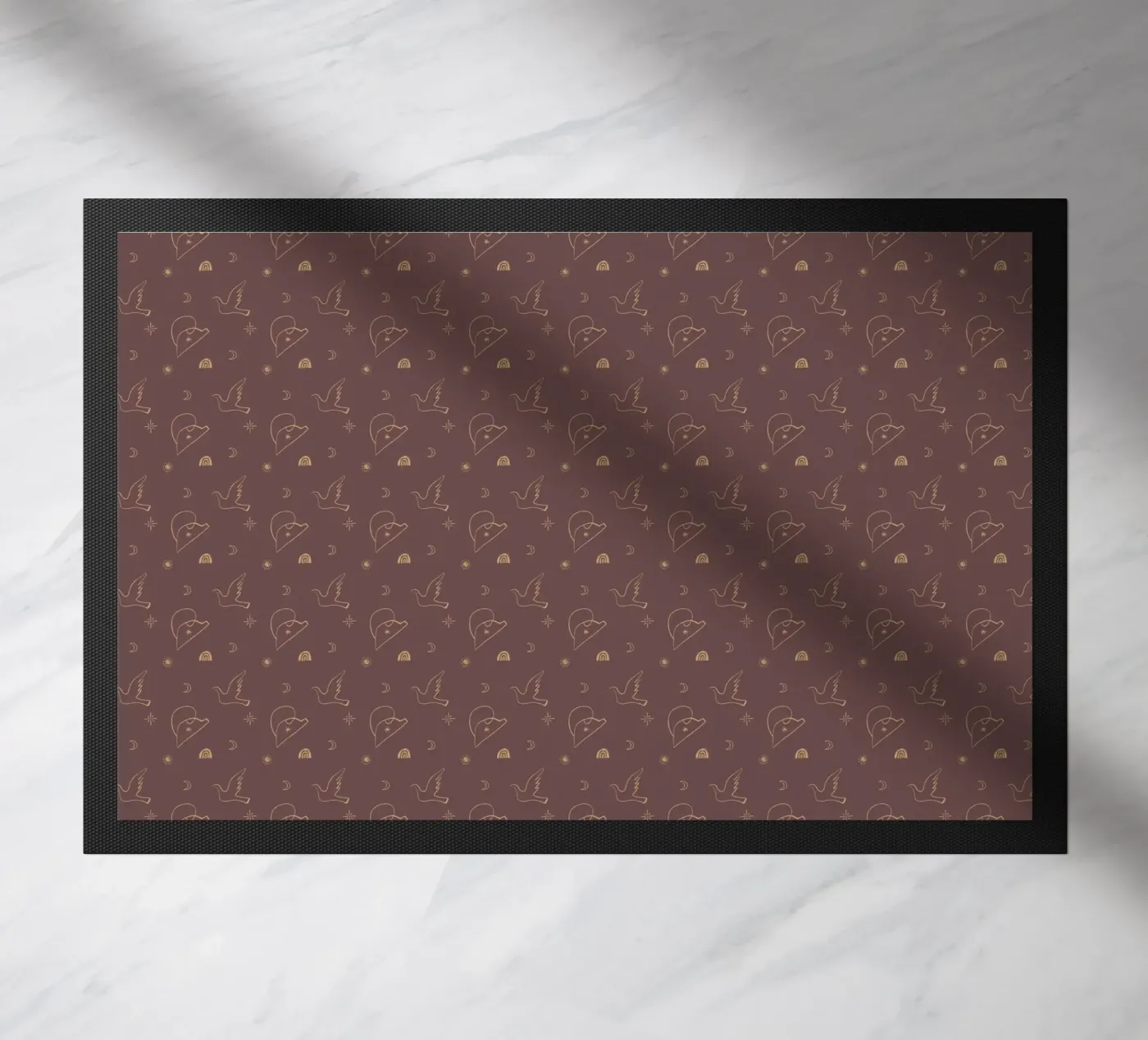 Pattern Love No 194 doormat by treechild