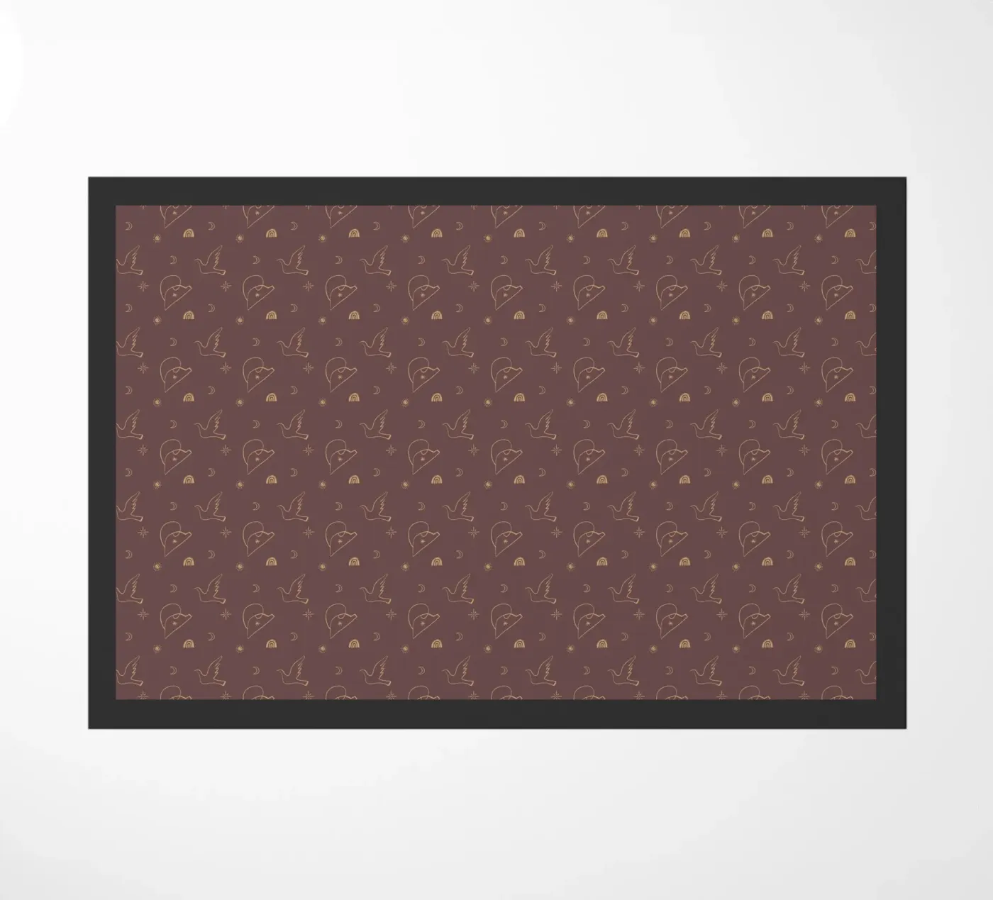 Pattern Love No 194 doormat by treechild