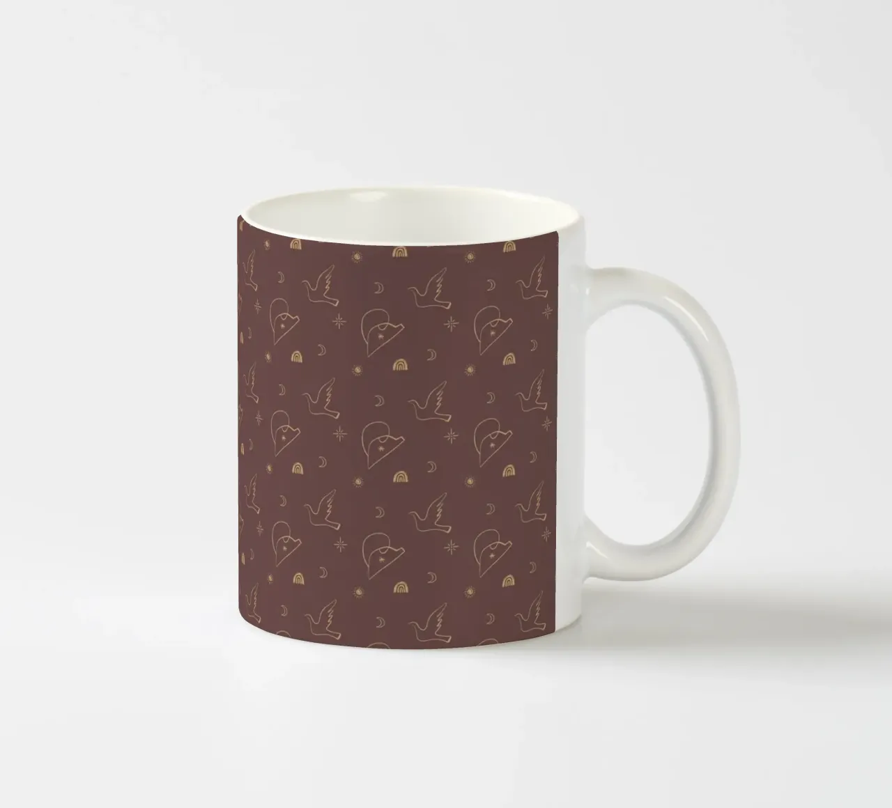 Pattern Love No 194 tazza in ceramica da treechild
