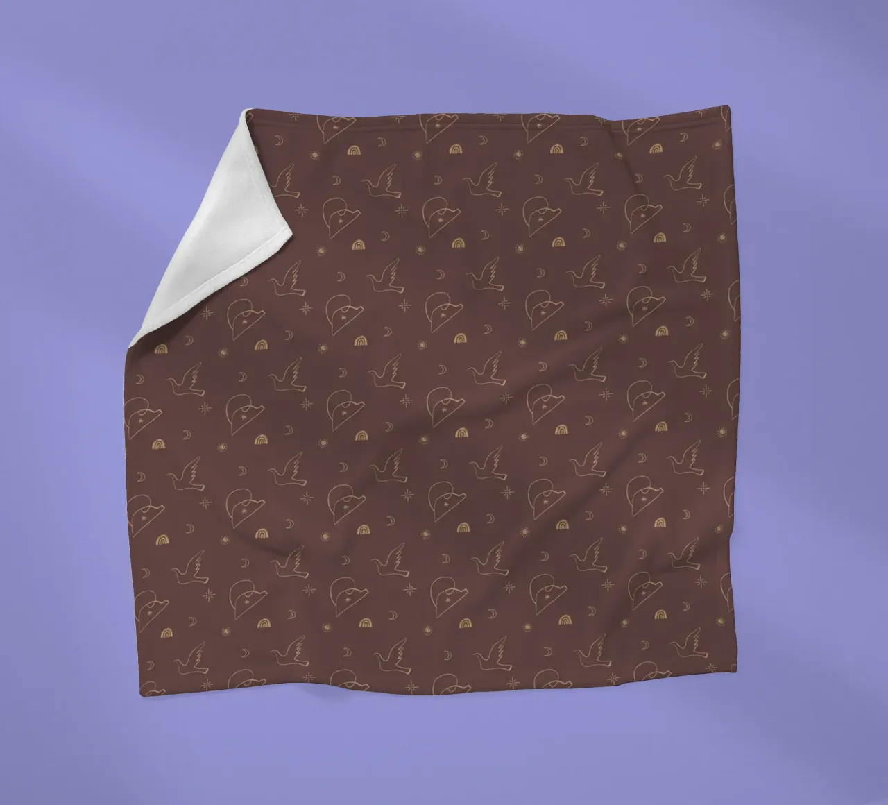 Pattern Love No 194 coperta in pile da treechild