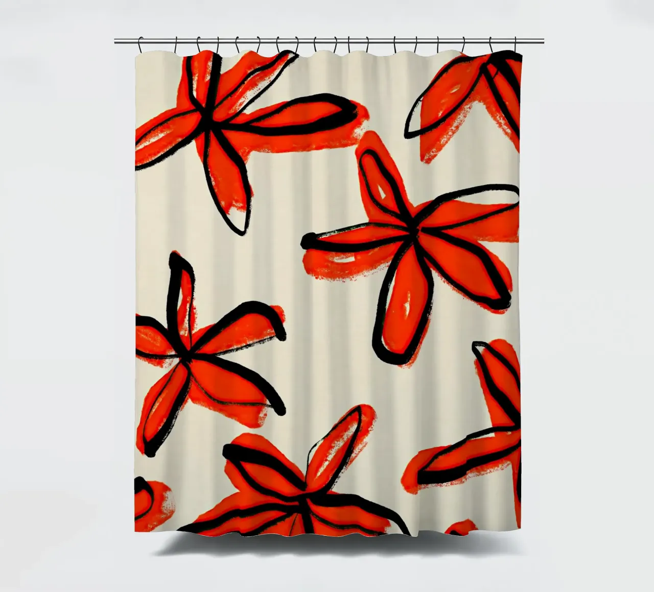 Blooming Petals No 03 tenda da doccia da treechild