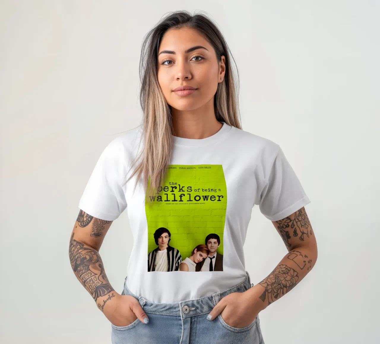 The Perks of Being a Wallflower t-shirt da Attaboy Dsgn