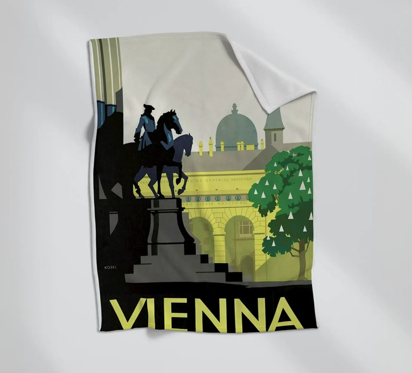 vienna fleecedeken van Robert Livingston