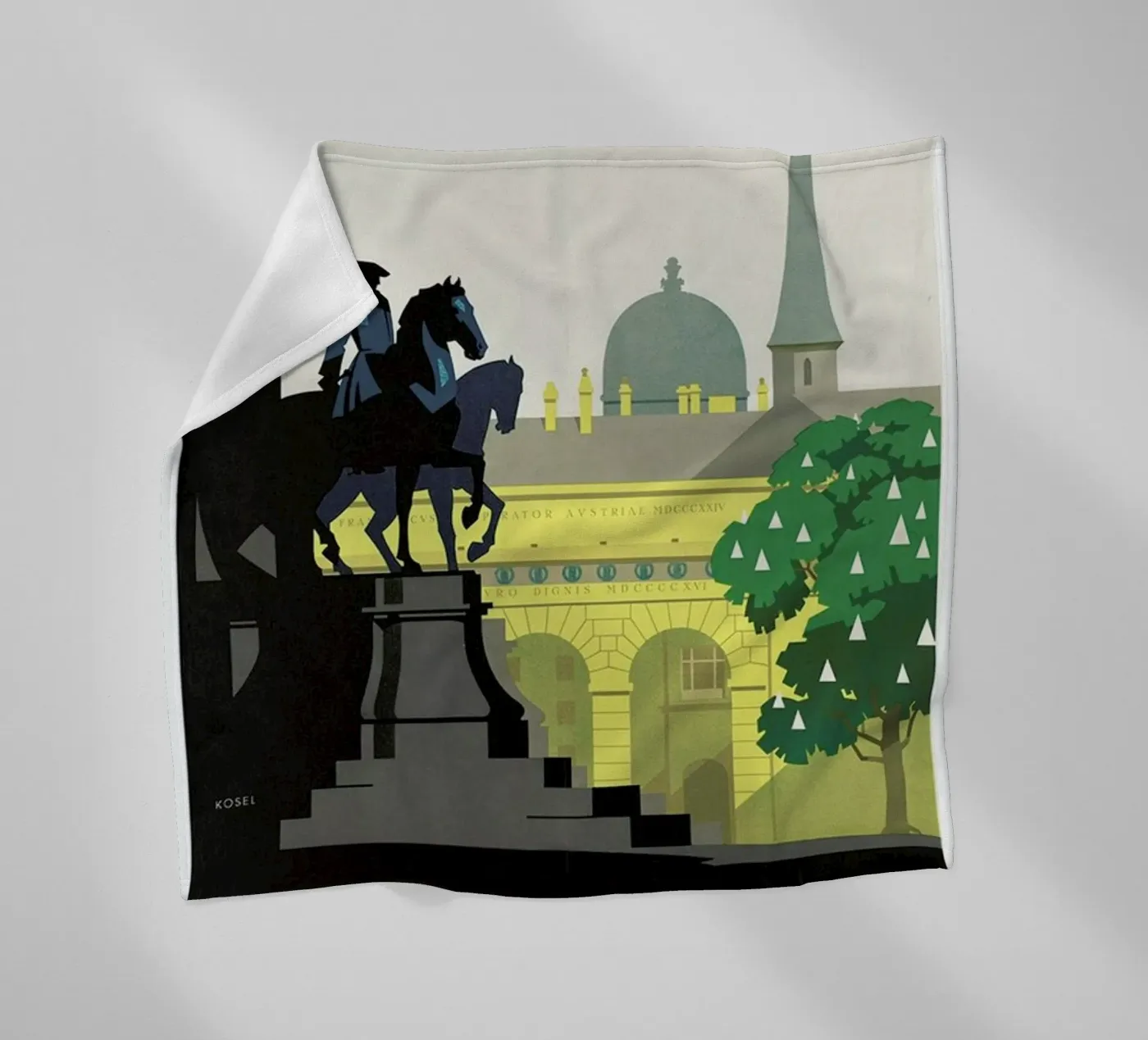 vienna fleecedeken van Robert Livingston