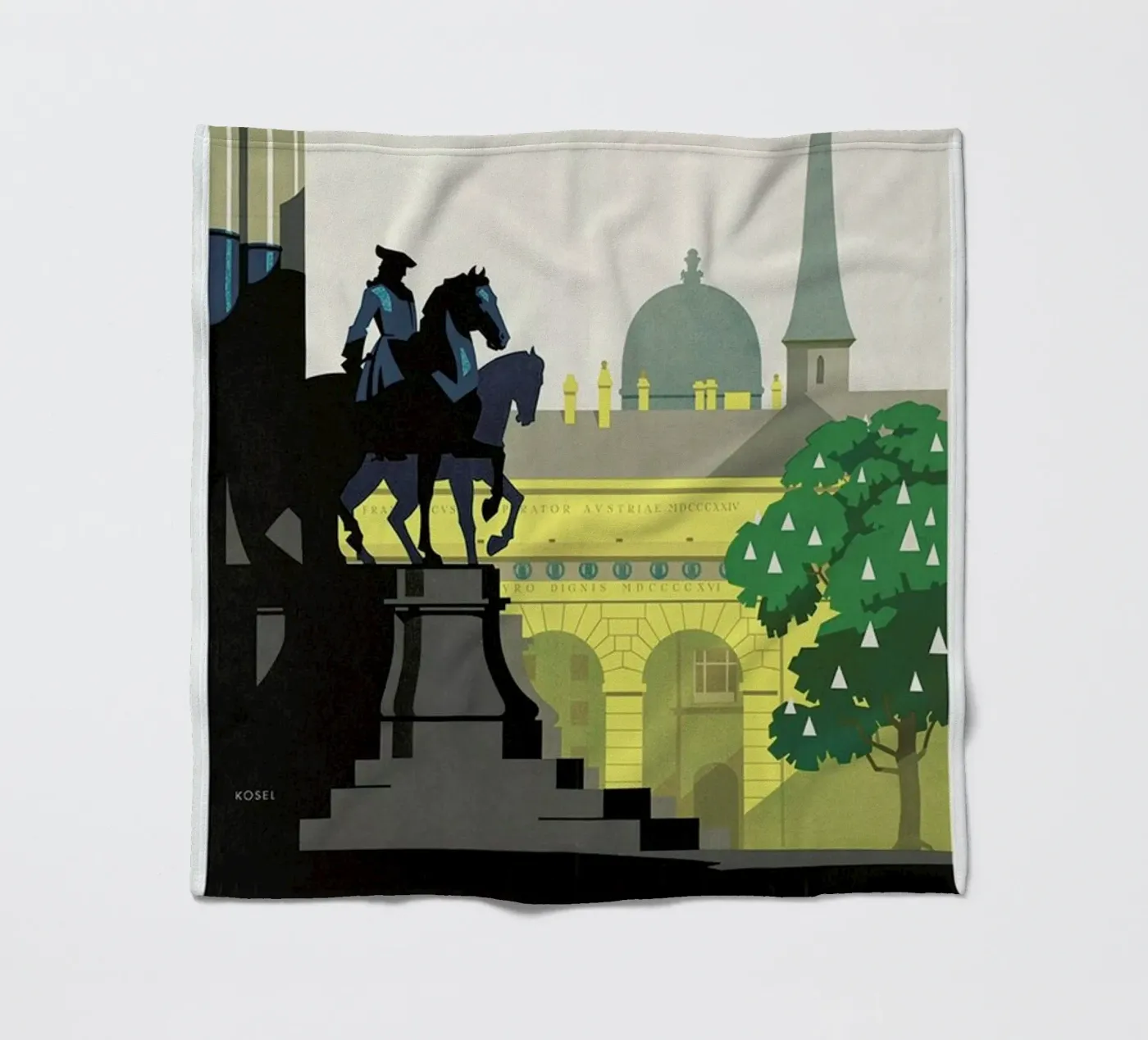 vienna fleecedeken van Robert Livingston