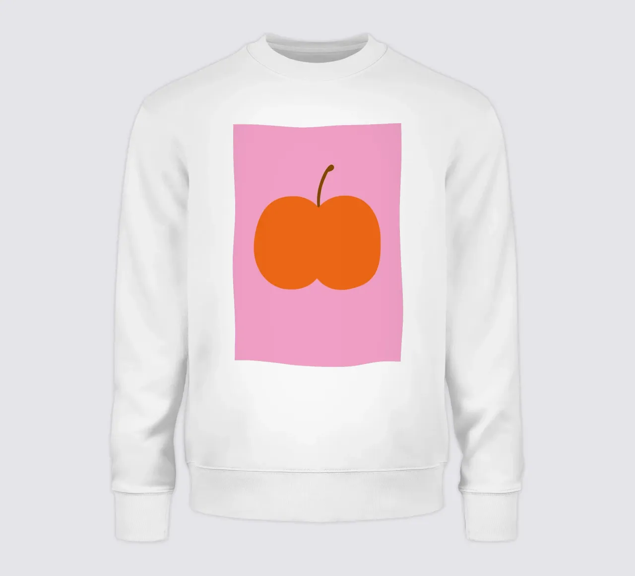 Big red apple felpa da Susann Stefanizen