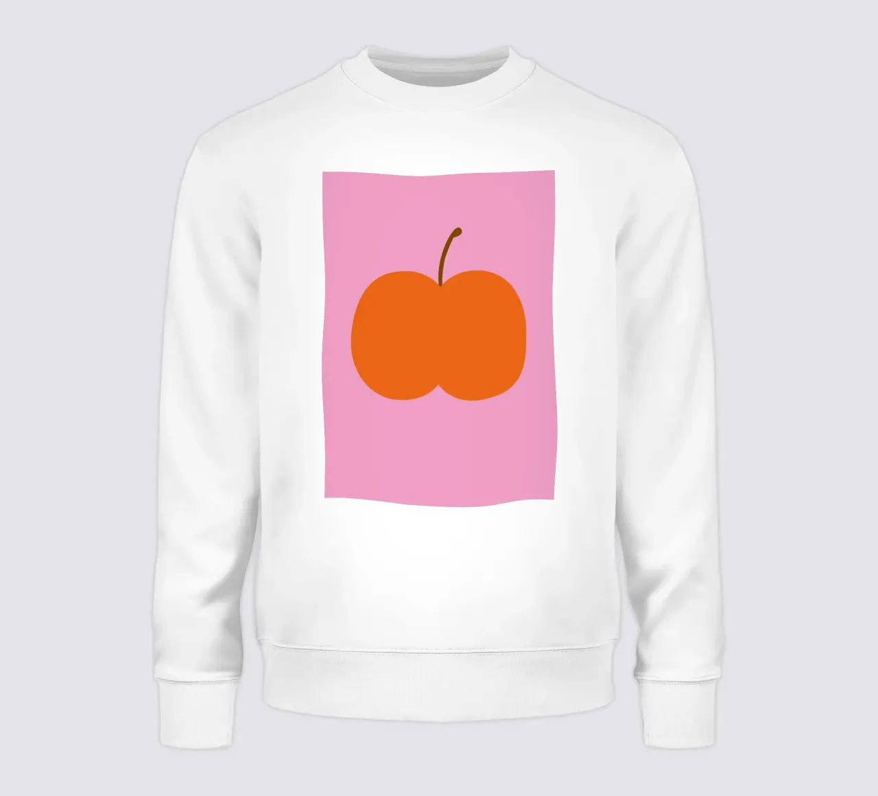 Big red apple felpa da Susann Stefanizen