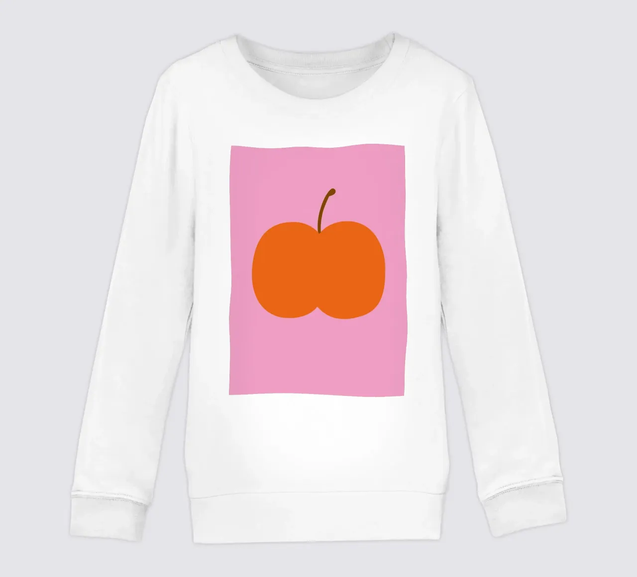 Big red apple felpa bambino da Susann Stefanizen