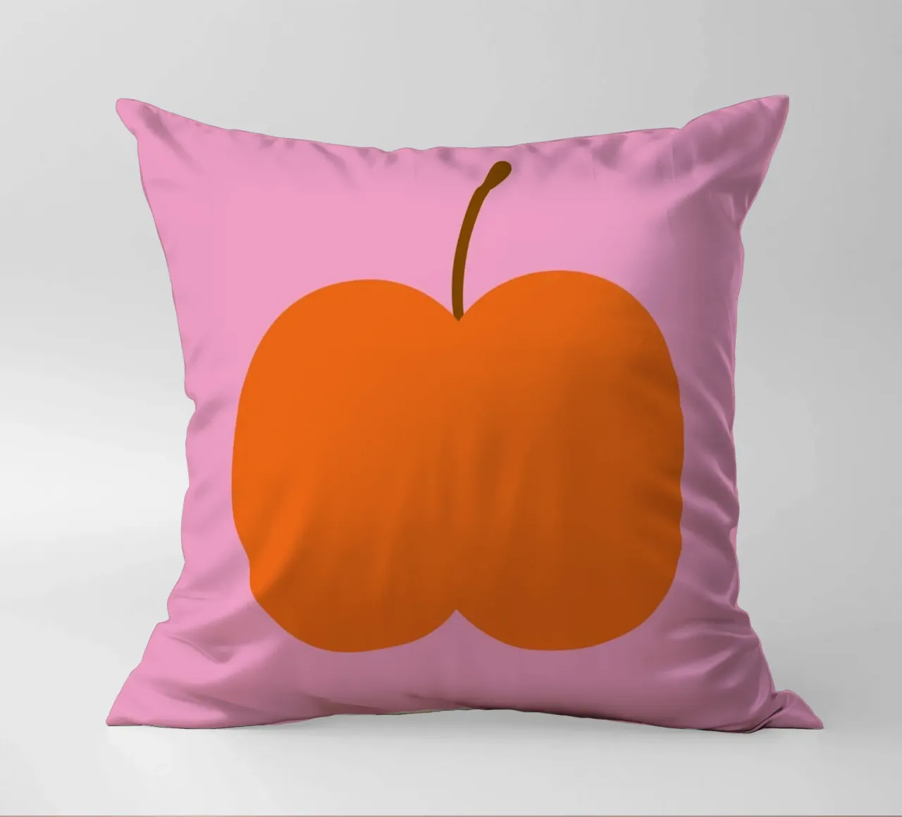 Big red apple cuscino da Susann Stefanizen