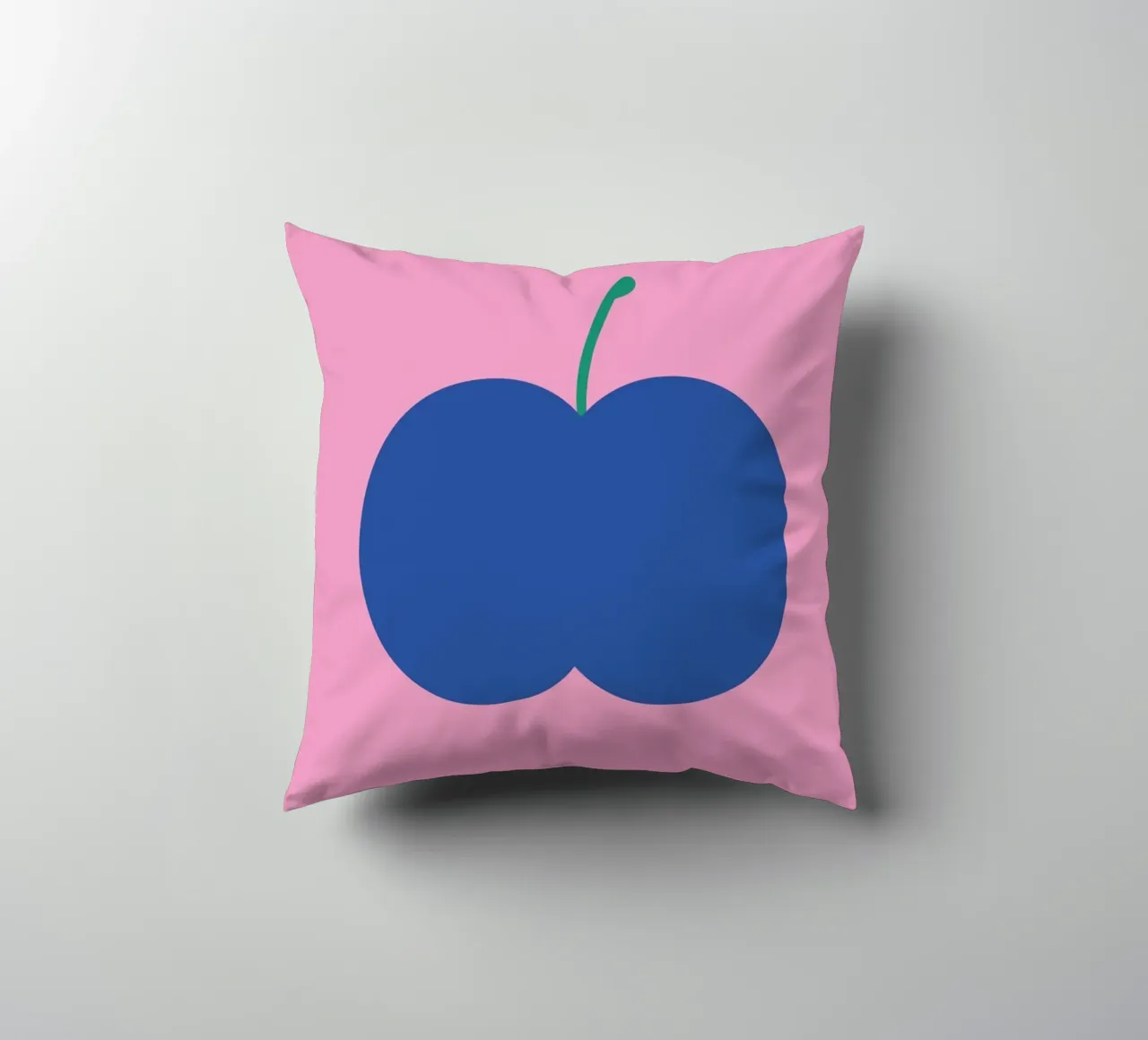 Big red apple cuscino da Susann Stefanizen