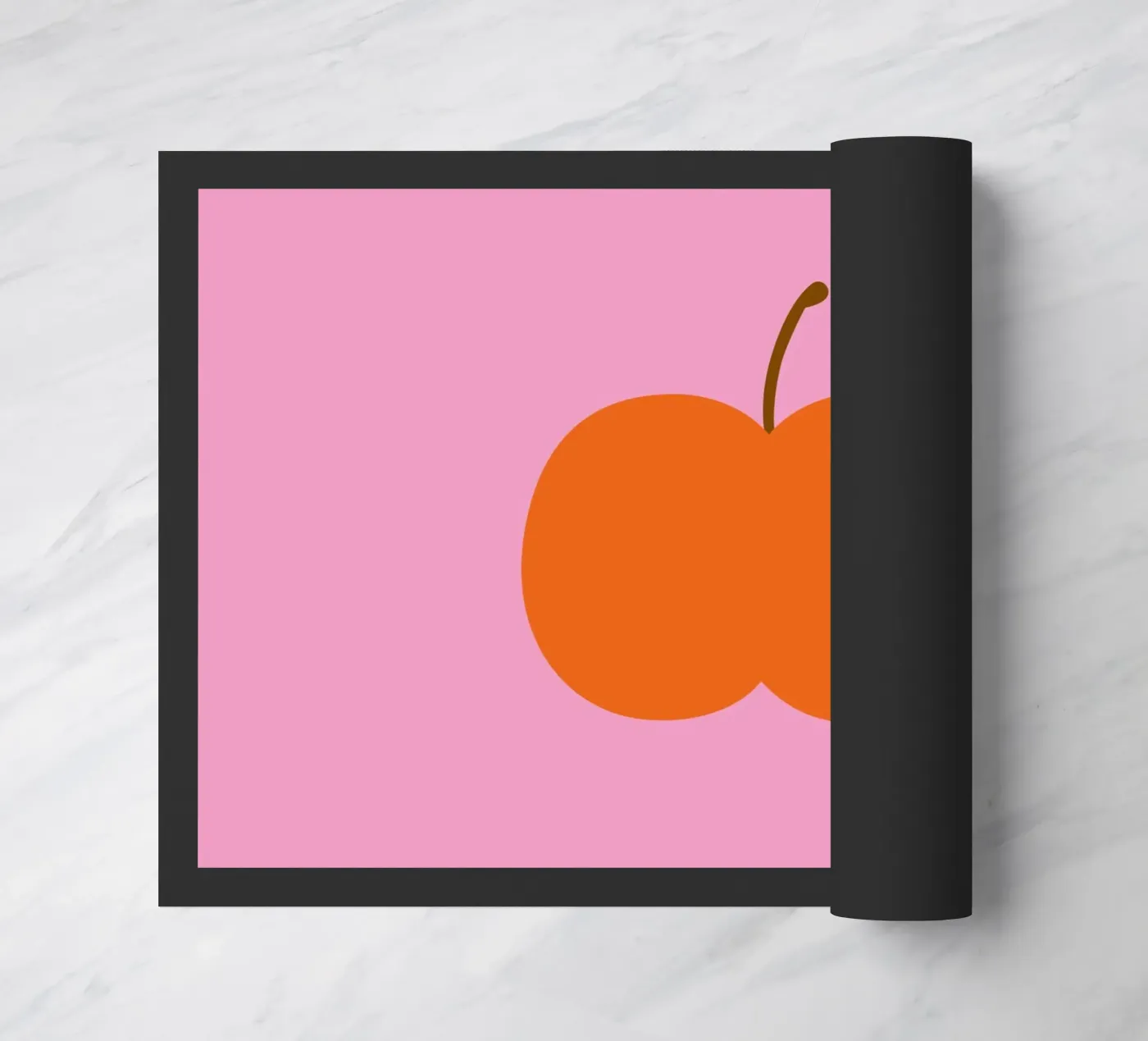 Big red apple zerbino da Susann Stefanizen