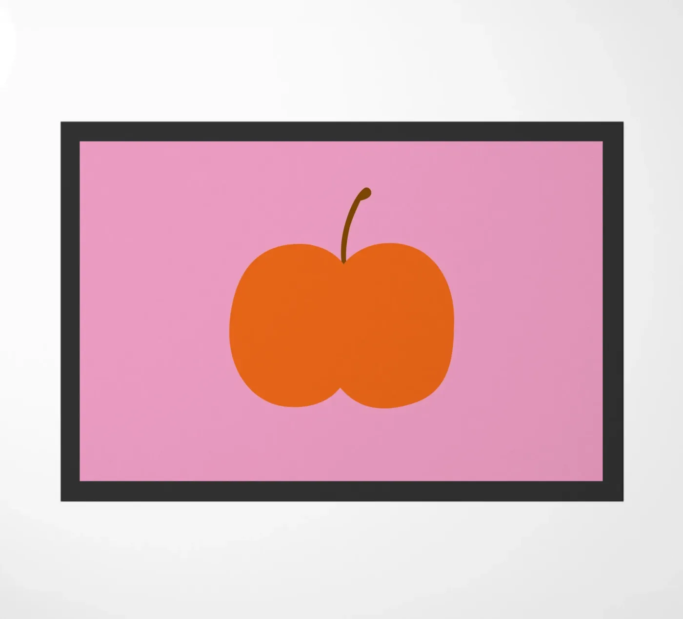 Big red apple zerbino da Susann Stefanizen