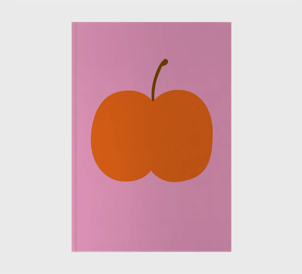 Big red apple notebook by Susann Stefanizen